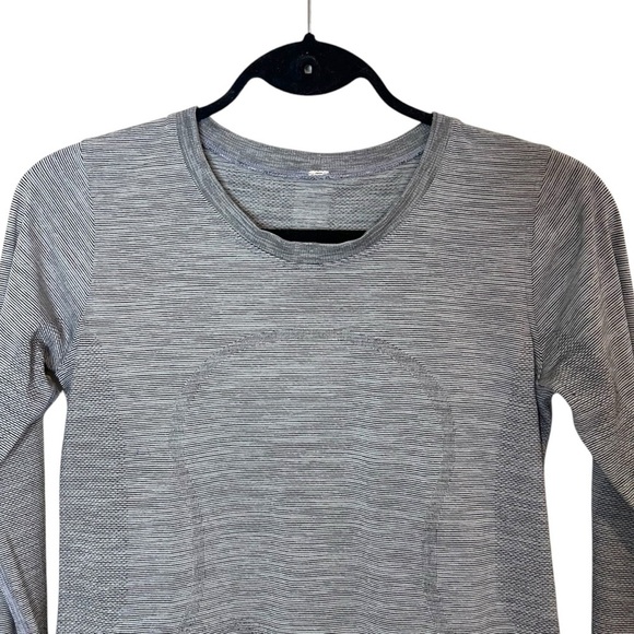 Lululemon Swiftly Tech Long-Sleeve Shirt 2.0 *Waist Length- Size 4 - Picture 4 of 9